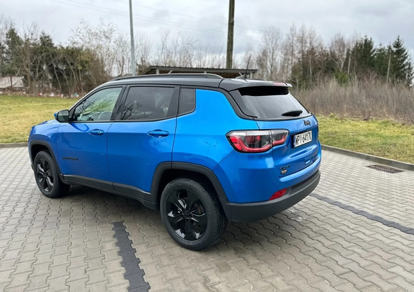 Jeep Compass cena 79999 przebieg: 98469, rok produkcji 2019 z Piaseczno małe 631
